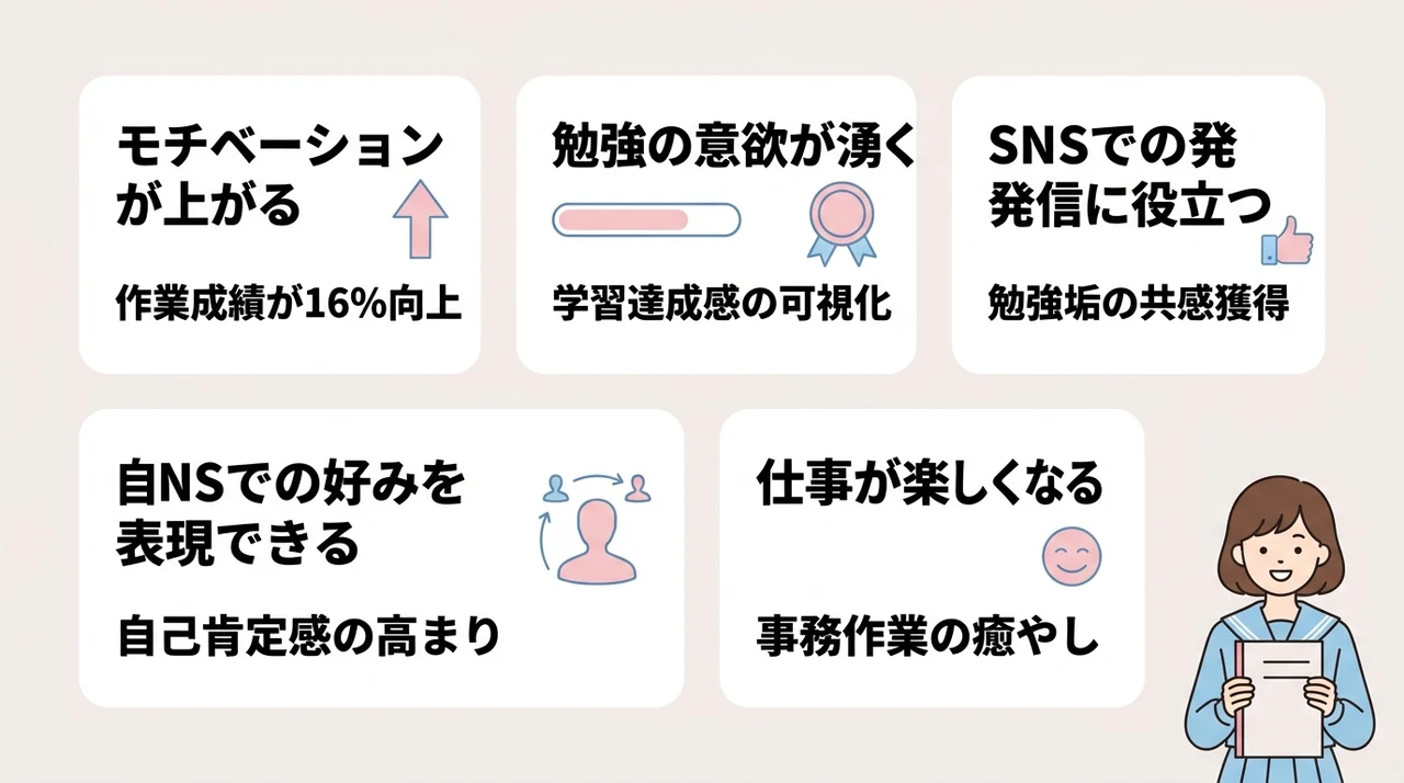 かわいいB5ノートを愛用するメリット5つ