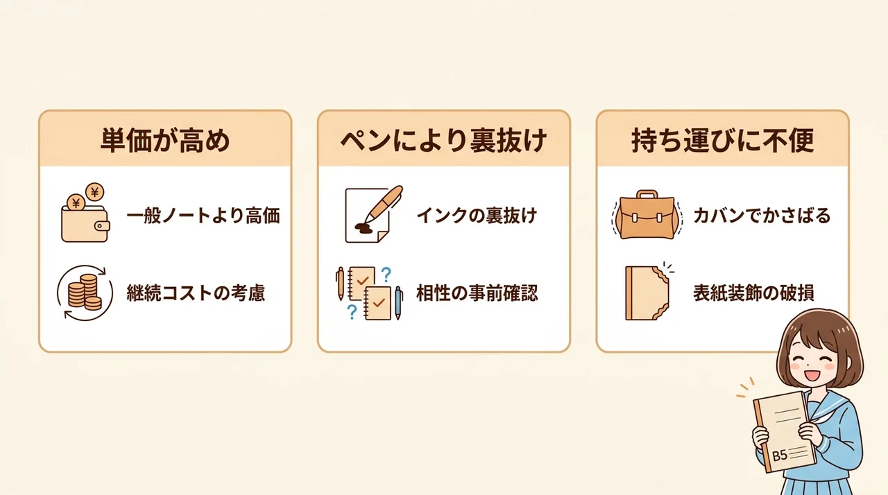 購入前に知っておきたいデメリット3つ