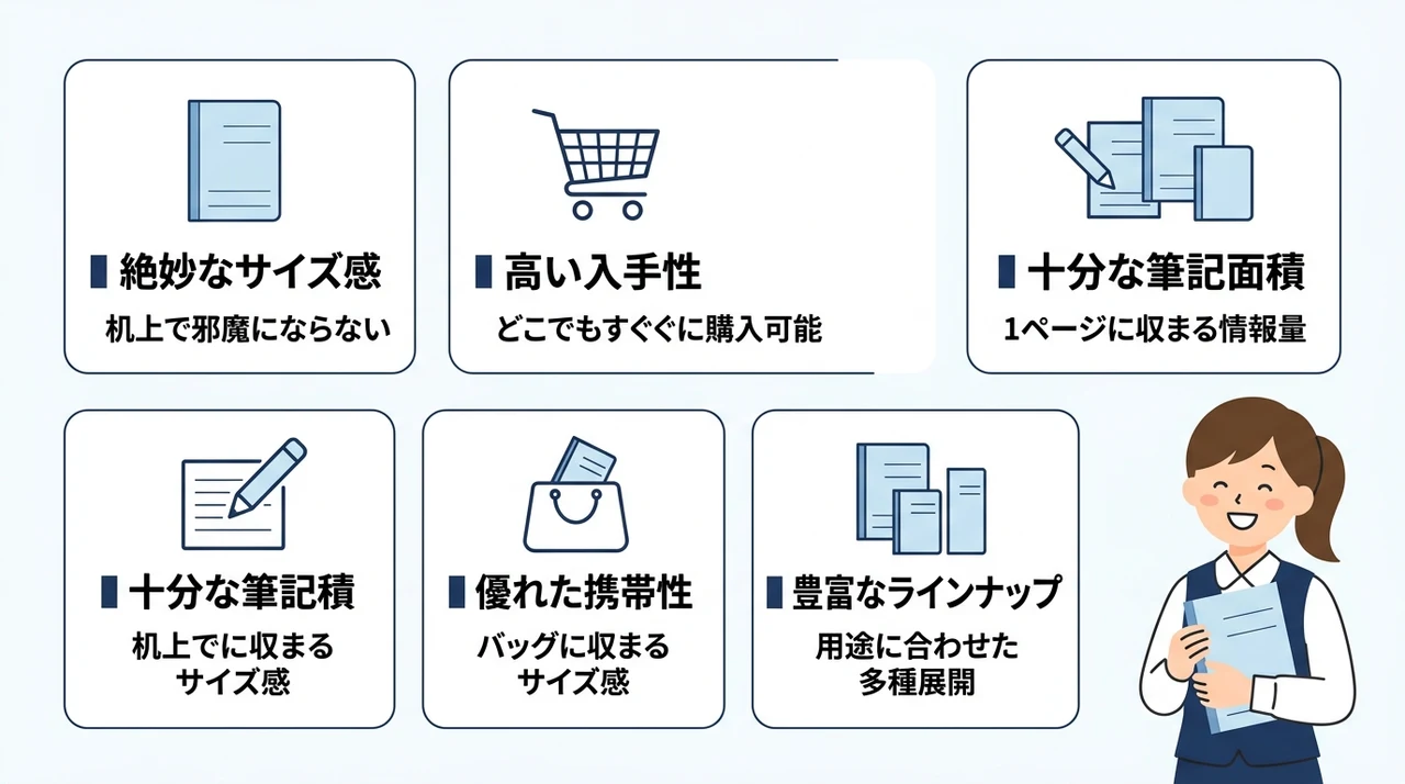 B5ノート活用のメリットと選ばれる理由