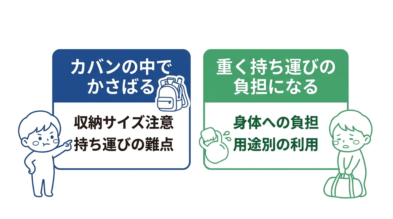 A4ノートを使う際のデメリット