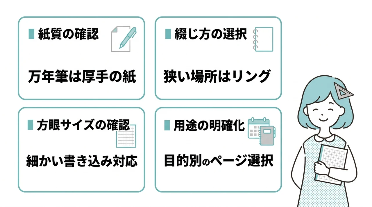 自分に合うノートの選び方