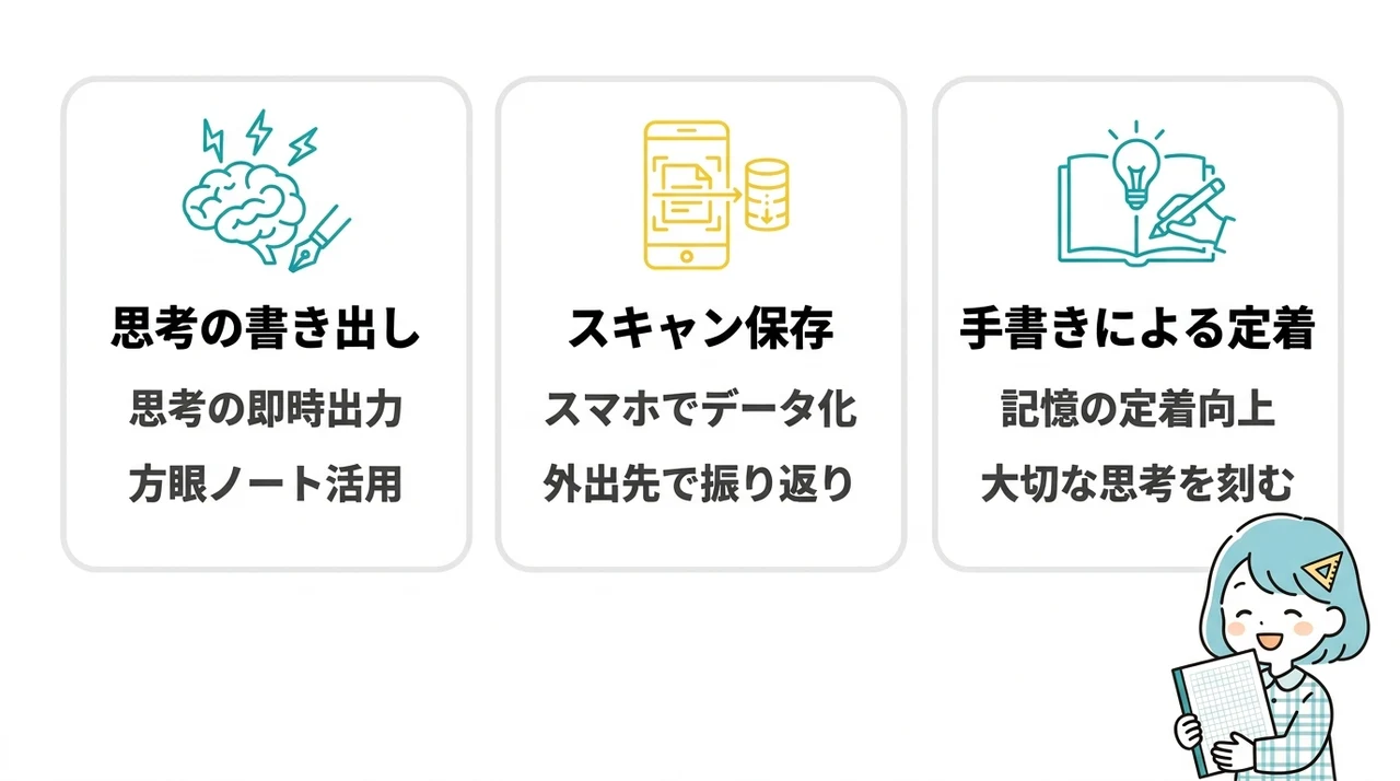デジタルノートと併用する活用術