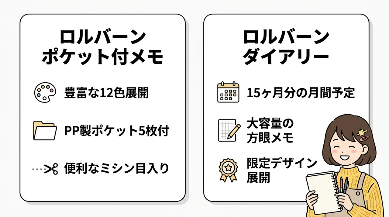 ロルバーンA5ノートの活用術と基本仕様