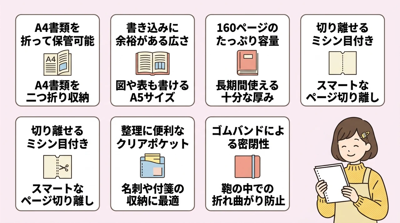 ロルバーンA5ノートを選ぶメリット