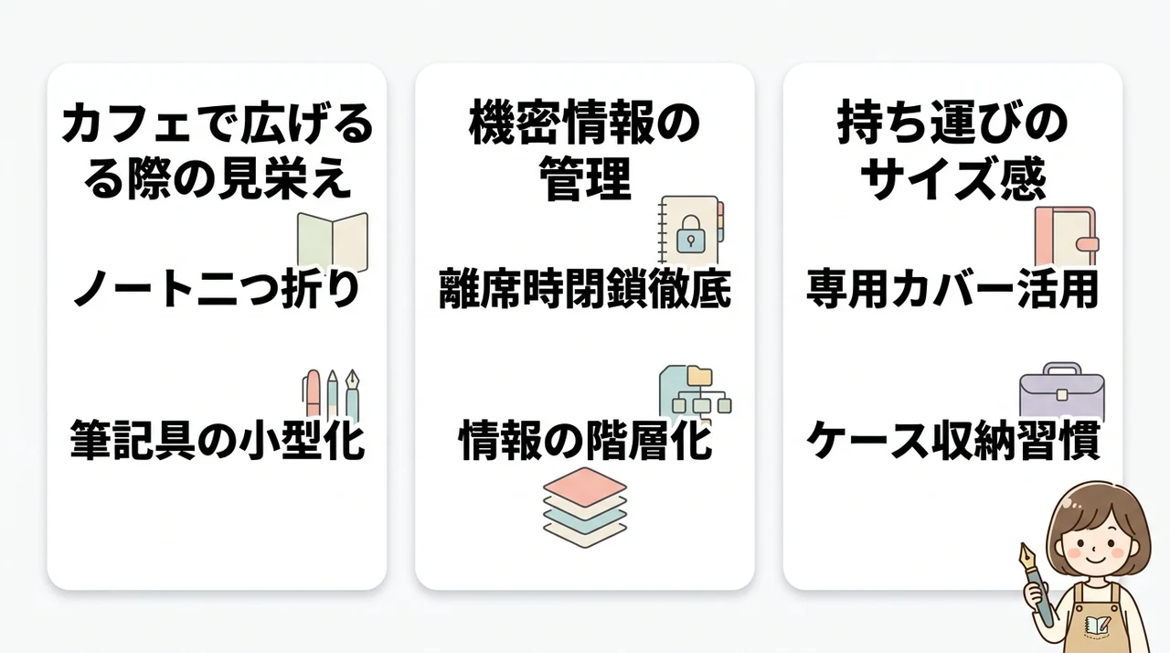 B5ノート使用時のデメリットと対策