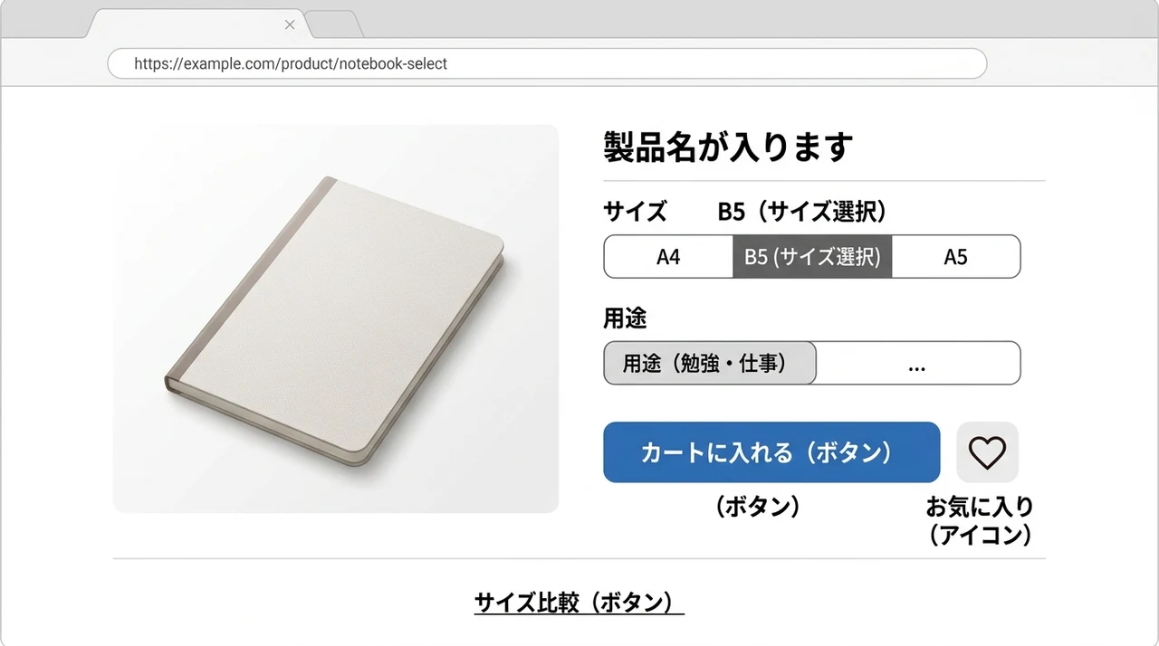 B5ノートの使い方の基本とサイズの選び方